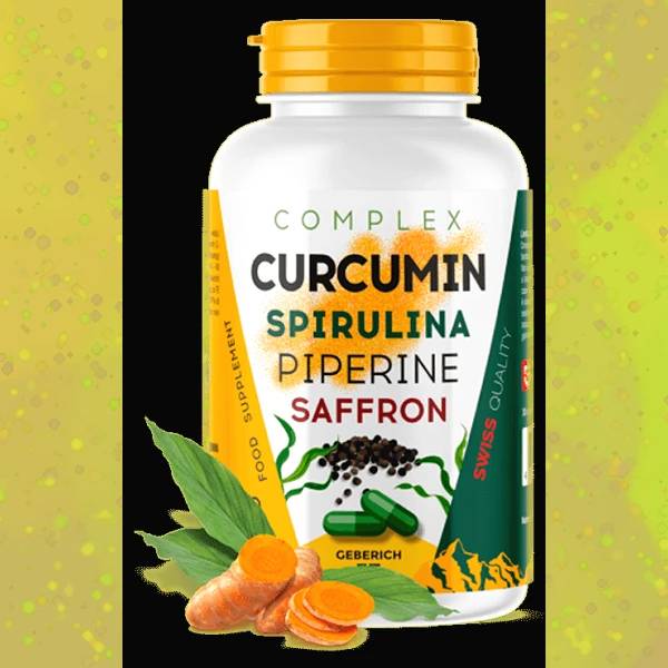Curcumin Spirulina Piperine